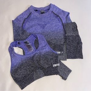 Gymshark Sports Bra & Top Set